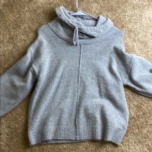 grew long sleeve turtle neck sweater